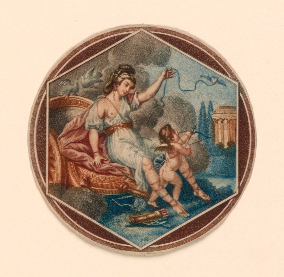 Vénusz és Ámor alkotó: Unknown artist