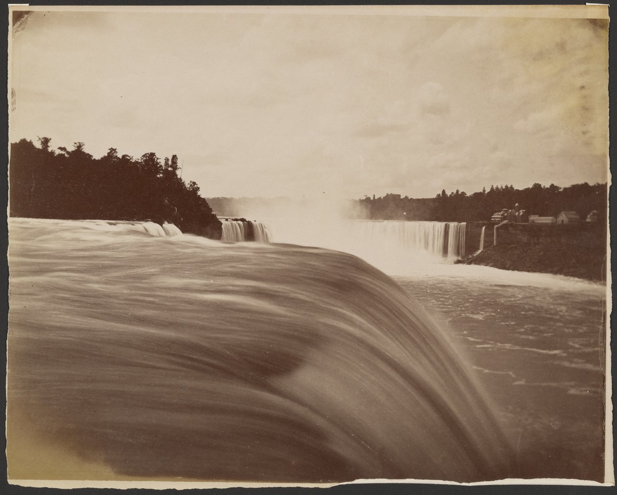 [A Niagara-vízesés látványa] alkotó: Unknown artist