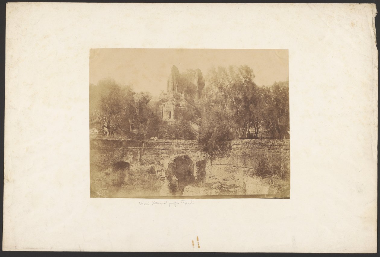 [Villa Adriana Tivoli közelében]. alkotó: Unknown artist