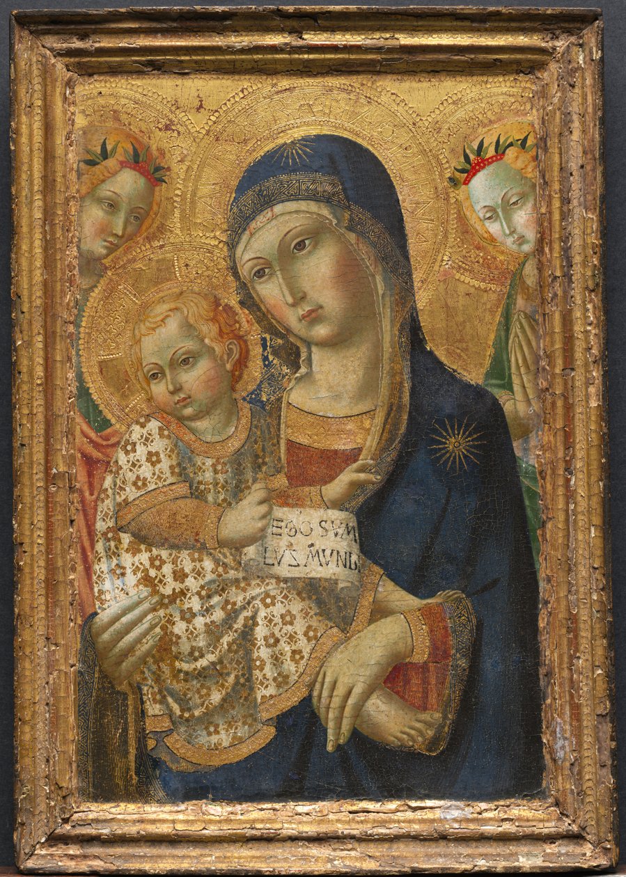Szűz és Gyermek trónolt alkotó: Unknown artist