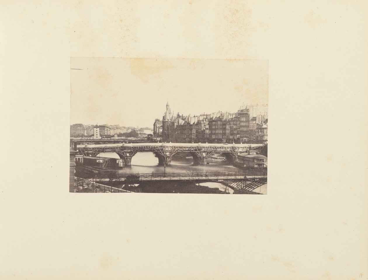 Kilátás a párizsi Pont des Arts-ról alkotó: Unknown artist