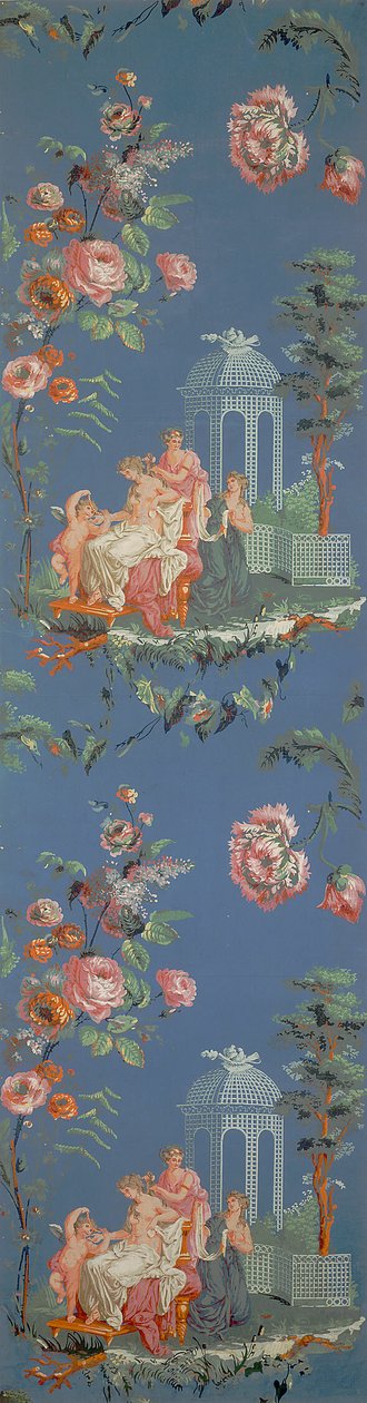 Falpanel: Vénusz toalettje alkotó: Unknown artist