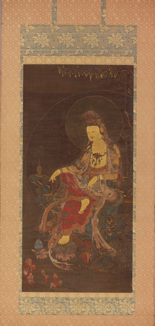 Víz-Hold Avalokiteshvara (Suwol Gwaneum bosal) alkotó: Unknown artist