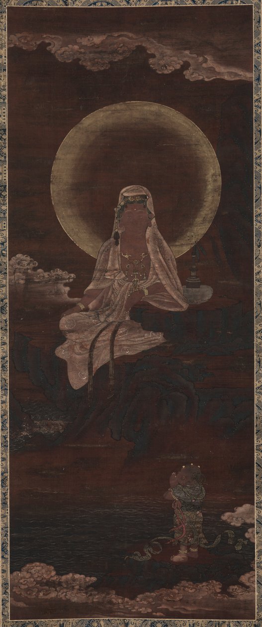 Víz r a Kannonon is (Kannon vízhold) alkotó: Unknown artist