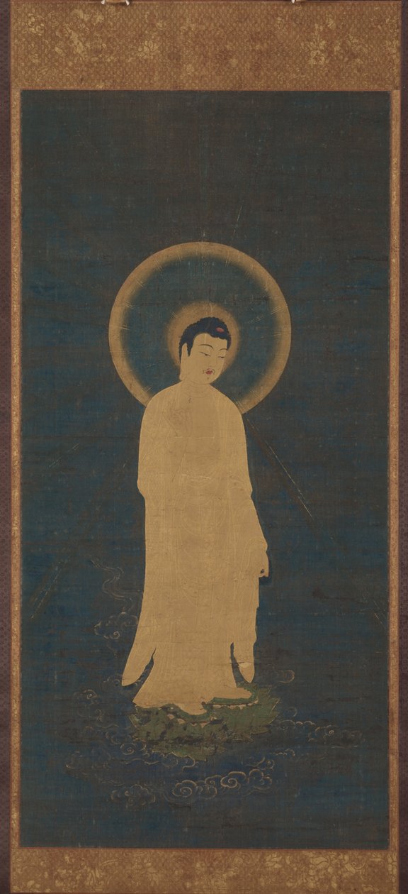 Amida Buddha üdvözlő leszármazása alkotó: Unknown artist