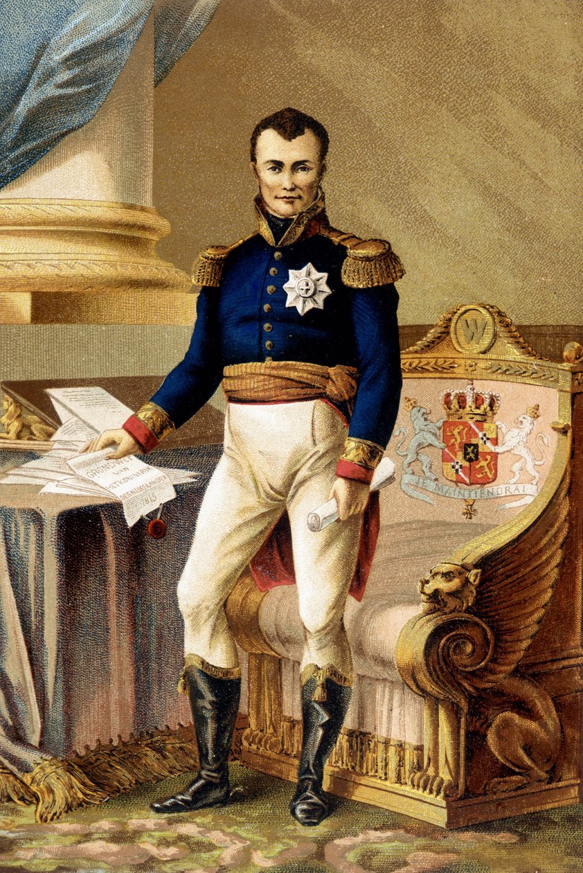 I. Vilmos holland - I. Vilmos holland (1772-1843) az 1815-ös Alkotmánnyal - I. Vilmos Hollandia - (Guillaume Frederic Orange-Nassau) alkotó: Unknown artist