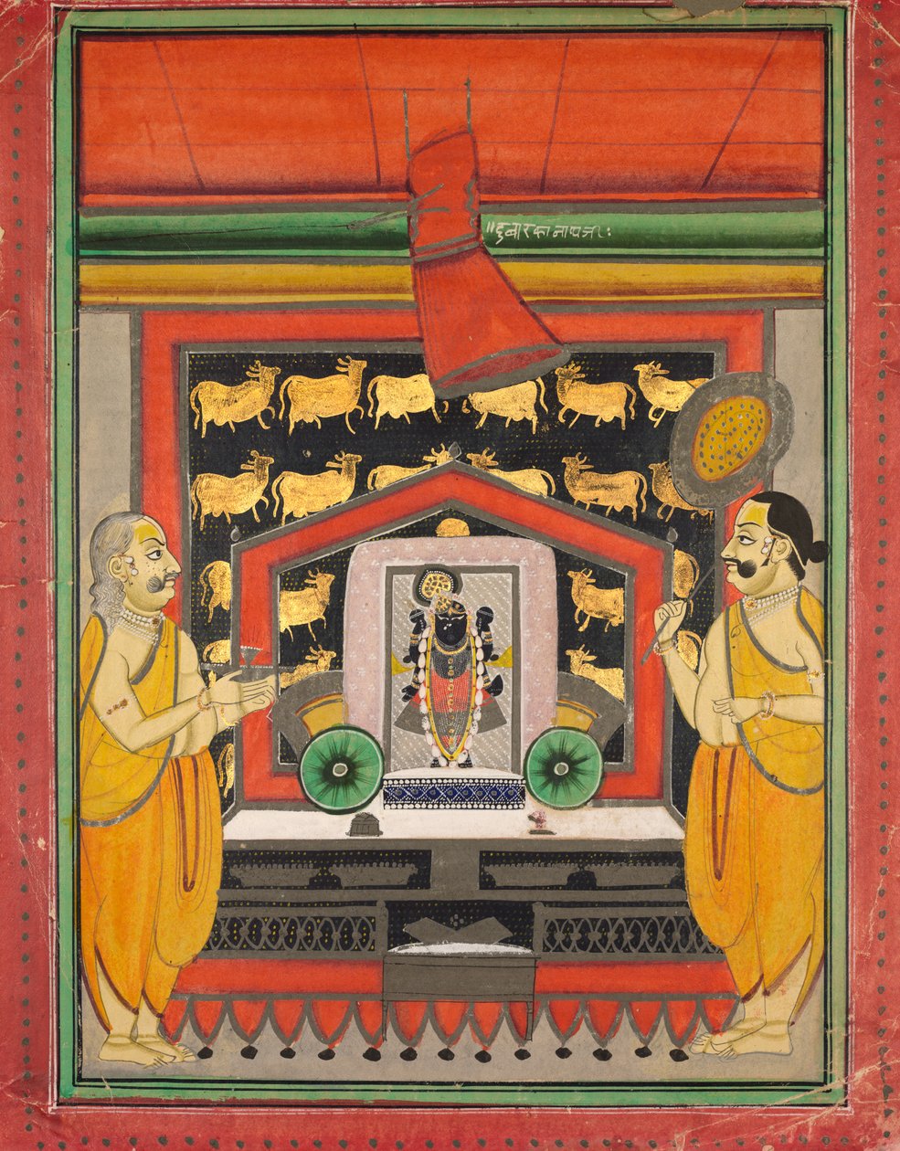 Dwarka Natanji hő Kankroli imádata alkotó: Unknown artist