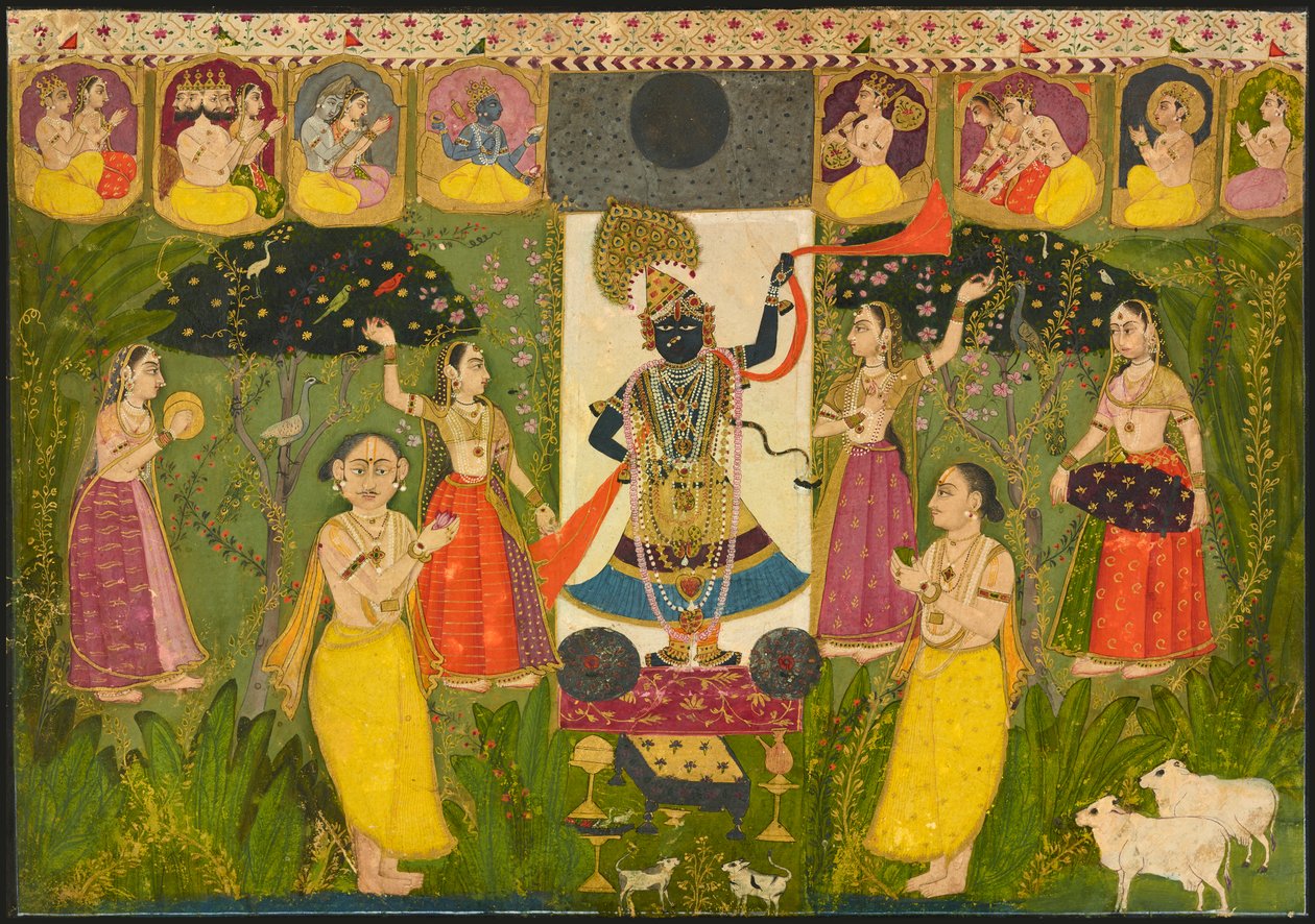 Shri Nathji imádata alkotó: Unknown artist
