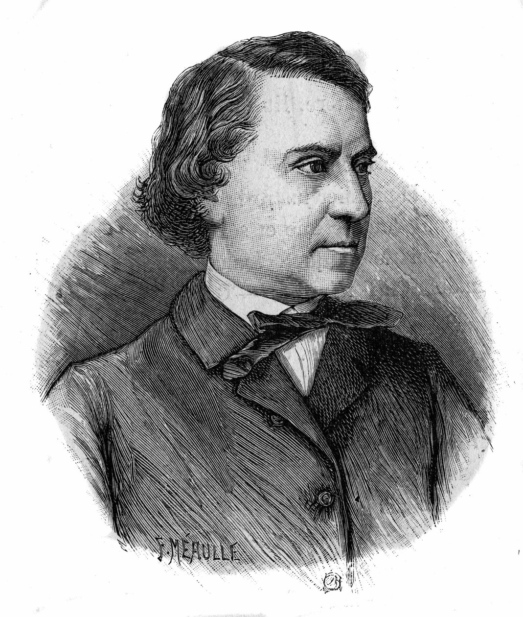 Louis Blanc francia politikus és történész (1811-1882) portréja. alkotó: Unknown artist