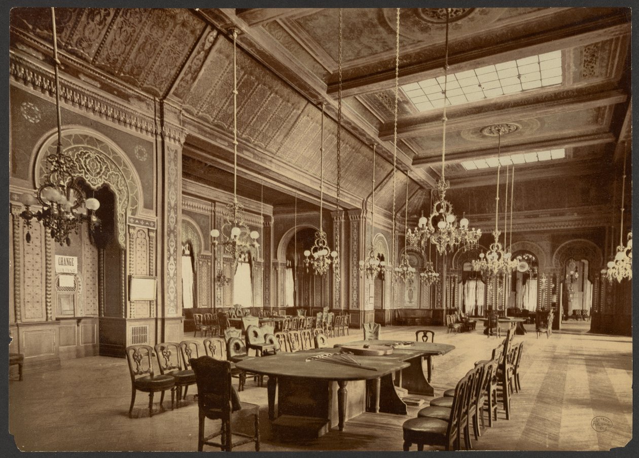 Kaszinó (Monte Carlo), belső tér alkotó: Unknown artist/maker