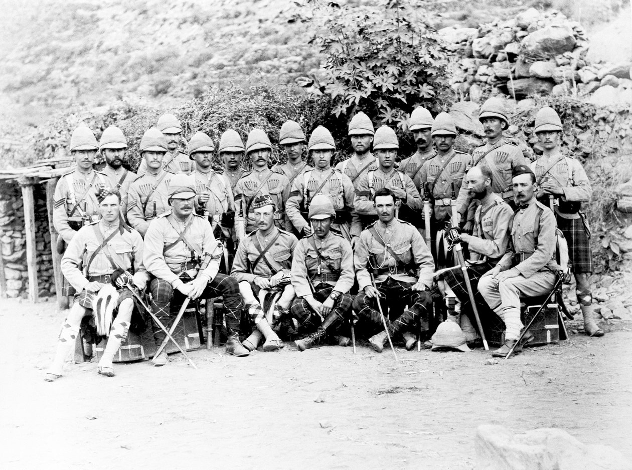 2. zászlóalj, Seaforth Highlanders (Ross-shire Buffs, The Duke of Albany’s), Black Mountain Expedíció alkotó: Unknown photographer