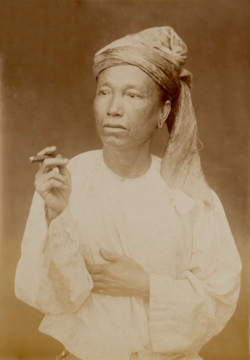 Egy burmai férfi, 1885 körül alkotó: Unknown photographer