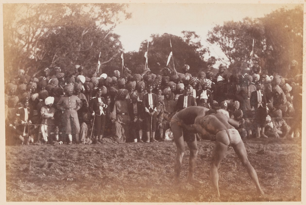 Birkózóverseny, Delhi alkotó: Unknown photographer