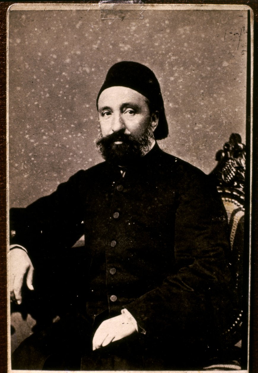 Ahmed Selik MIDHAT pasa (1822-1863), oszmán politikus (fénykép). alkotó: Unknown photographer