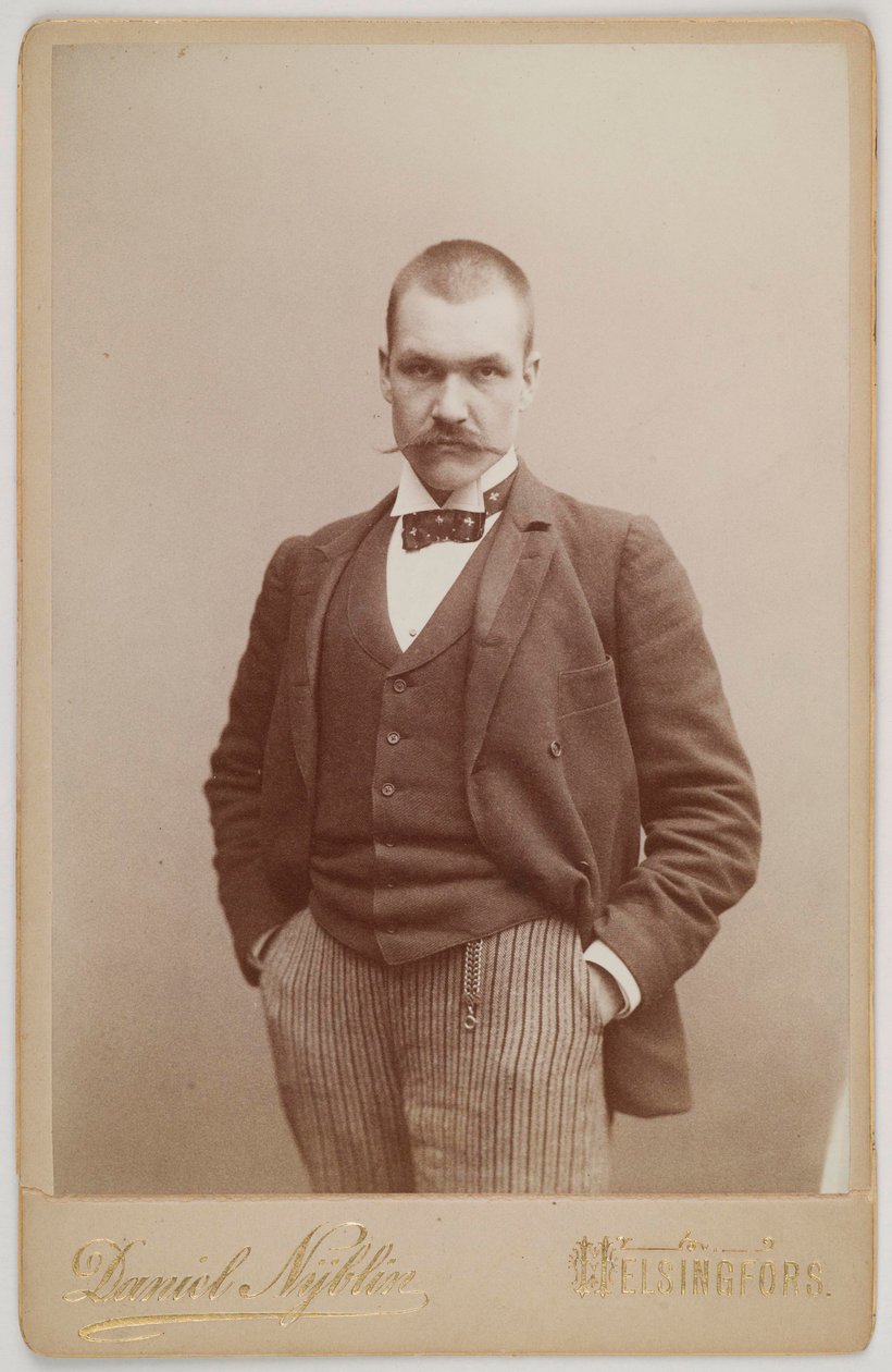 Akseli Gallen Kallela (1867-1931) - Akseli Gallen-Kallela - Anonymous. Fénykép alkotó: Unknown photographer