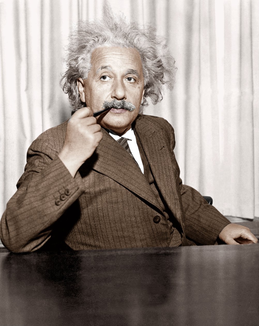 Albert Einstein Princetonban, Egyesült Államokban alkotó: Unknown photographer