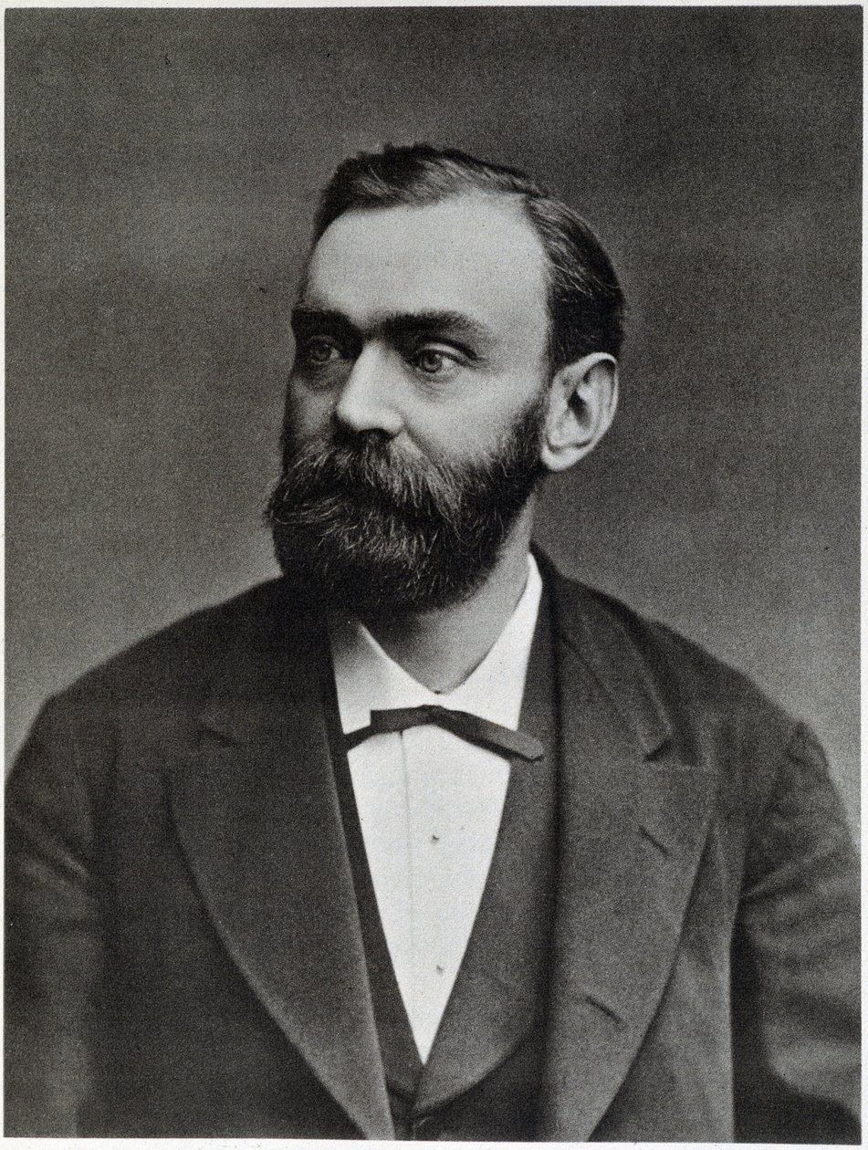 Alfred Nobel 50 évesen - fotózás alkotó: Unknown photographer