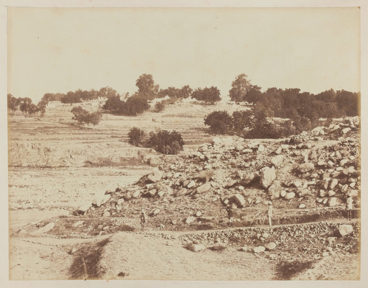 Amir Yakhub Khan tábora, ahol aláírták a Gandamak-szerződést, Jafed Sing, 1879. május alkotó: Unknown photographer