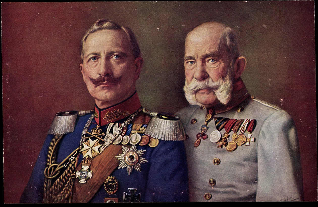 Vilmos császár művész, I. Ferenc József császár alkotó: Unknown photographer
