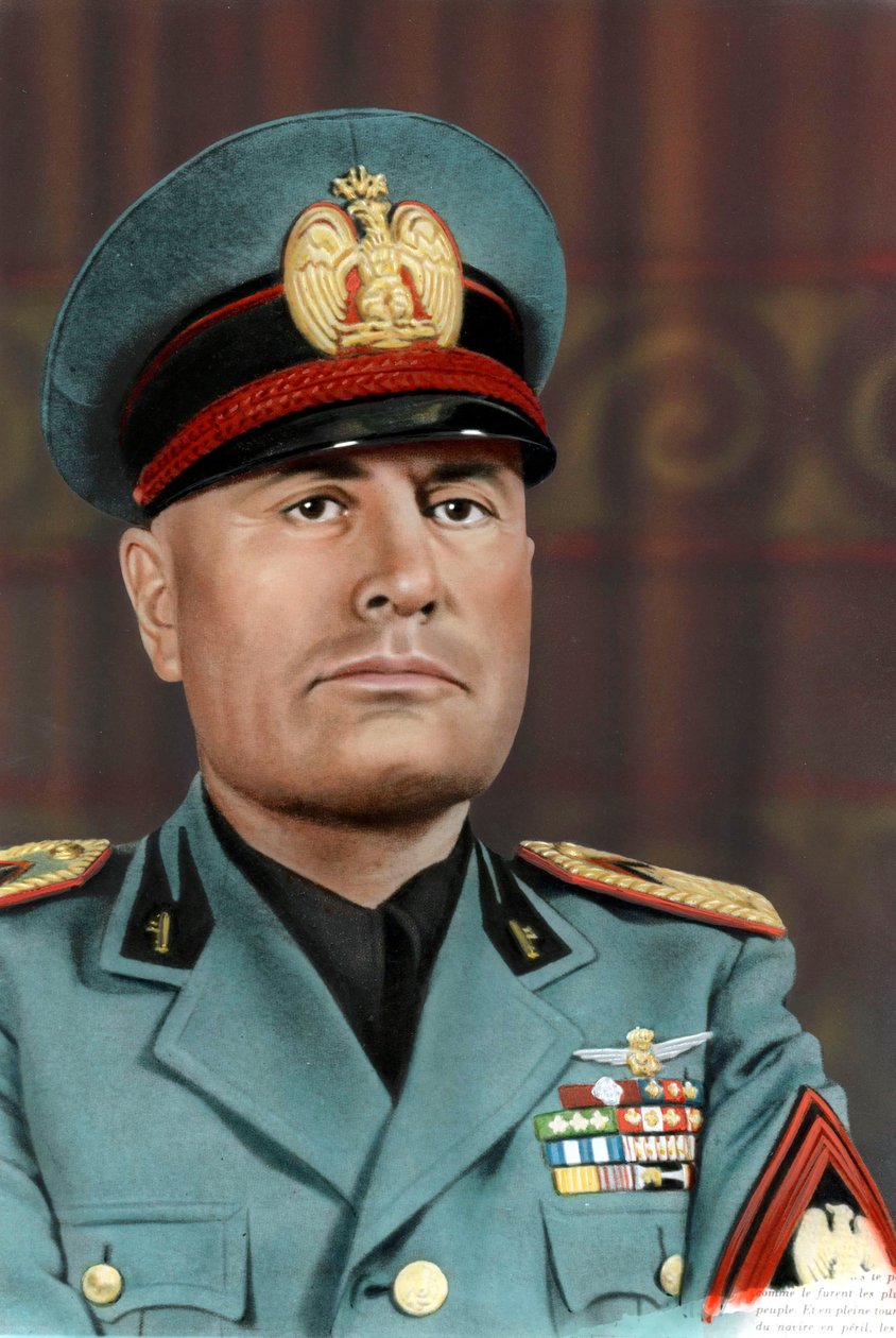 Benito Mussolini 1940-ben (fotó) alkotó: Unknown photographer