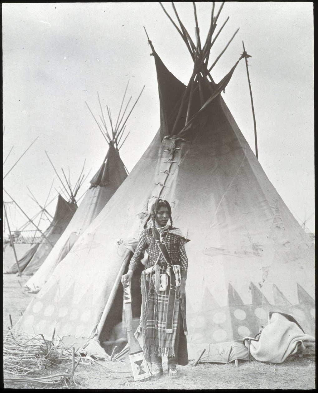 Blackfoot indián, Calgary körzet alkotó: Unknown photographer