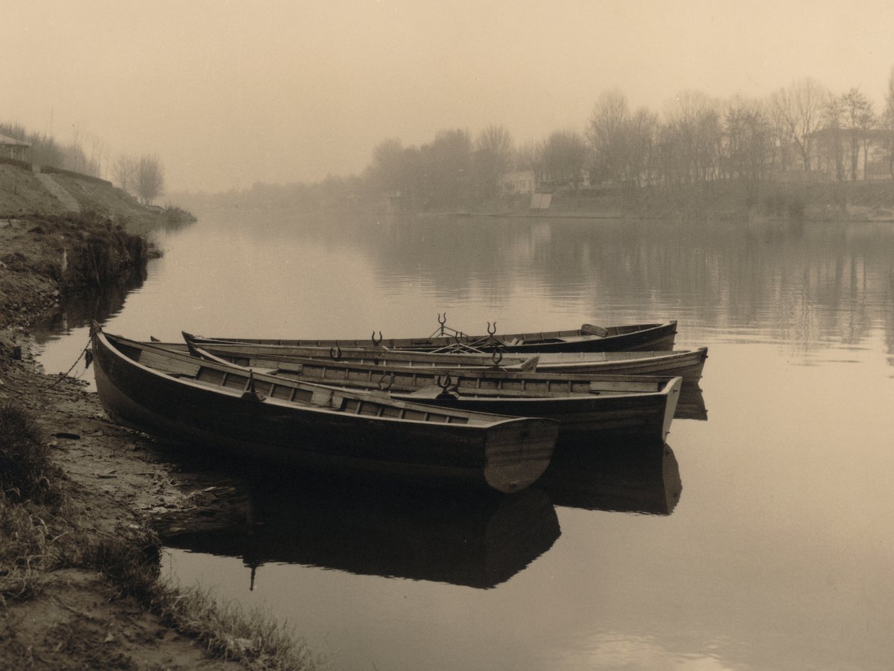 Csónakok az Arnón, Firenze alkotó: Unknown photographer
