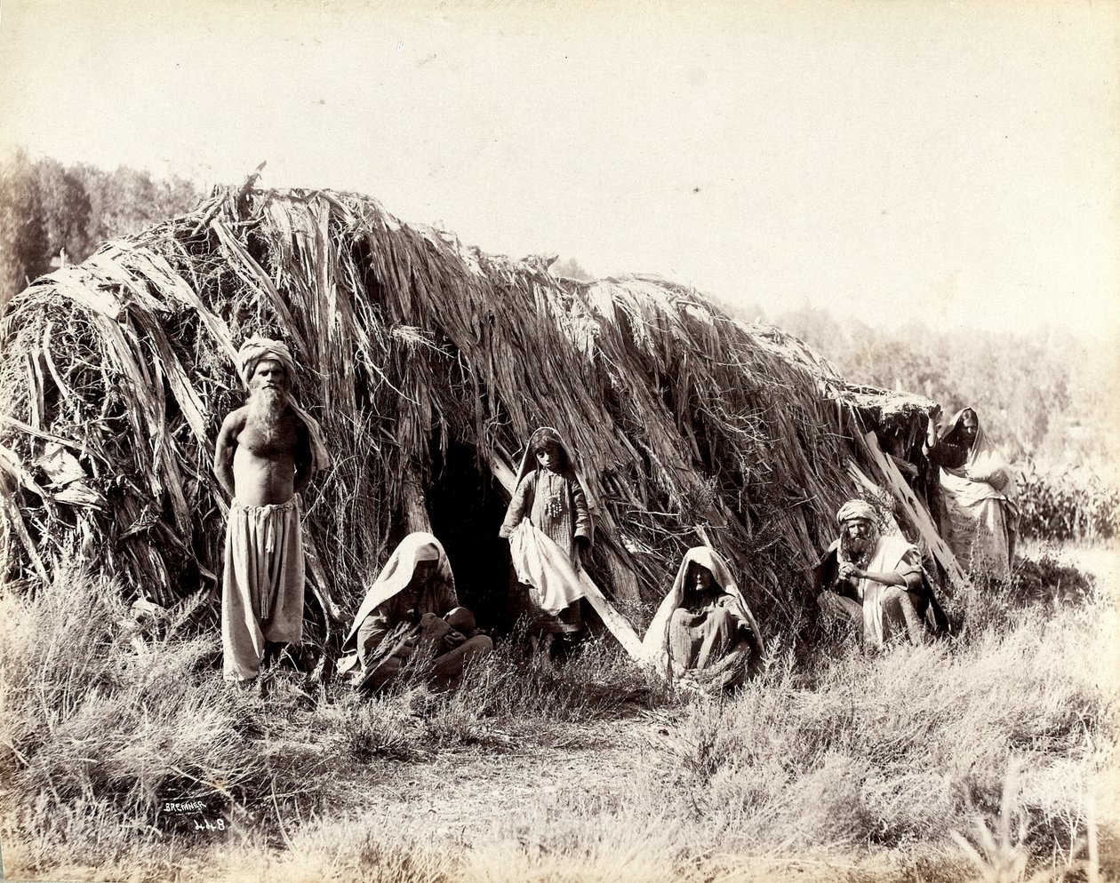 „Brahuis kunyhó”, Ziarat alkotó: Unknown photographer