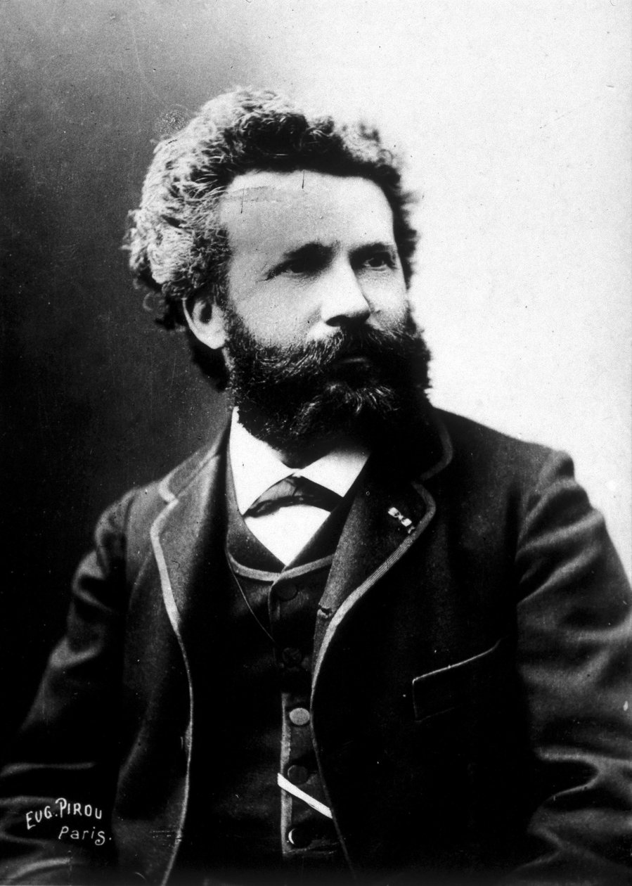 Camille Flammarion francia csillagász, 1890 körül alkotó: Unknown photographer