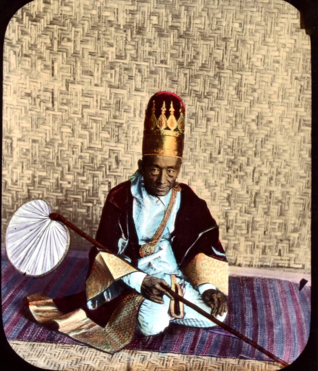 A hadsereg főparancsnoka Mandalay-ben, az 1890-es évek körül (fotó) alkotó: Unknown photographer