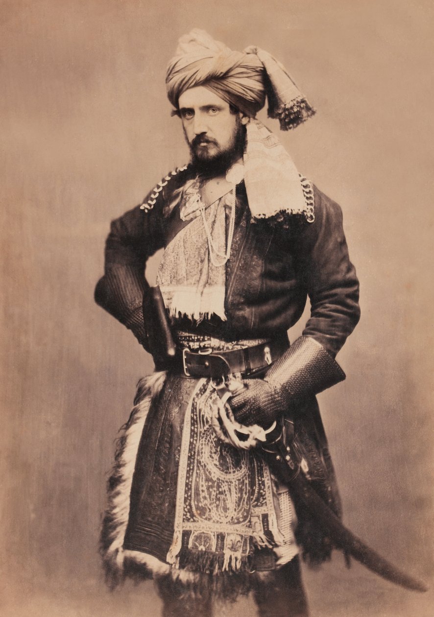 Dighton Probyn, 2. pandzsábi lovasság, 1857 körül alkotó: Unknown photographer