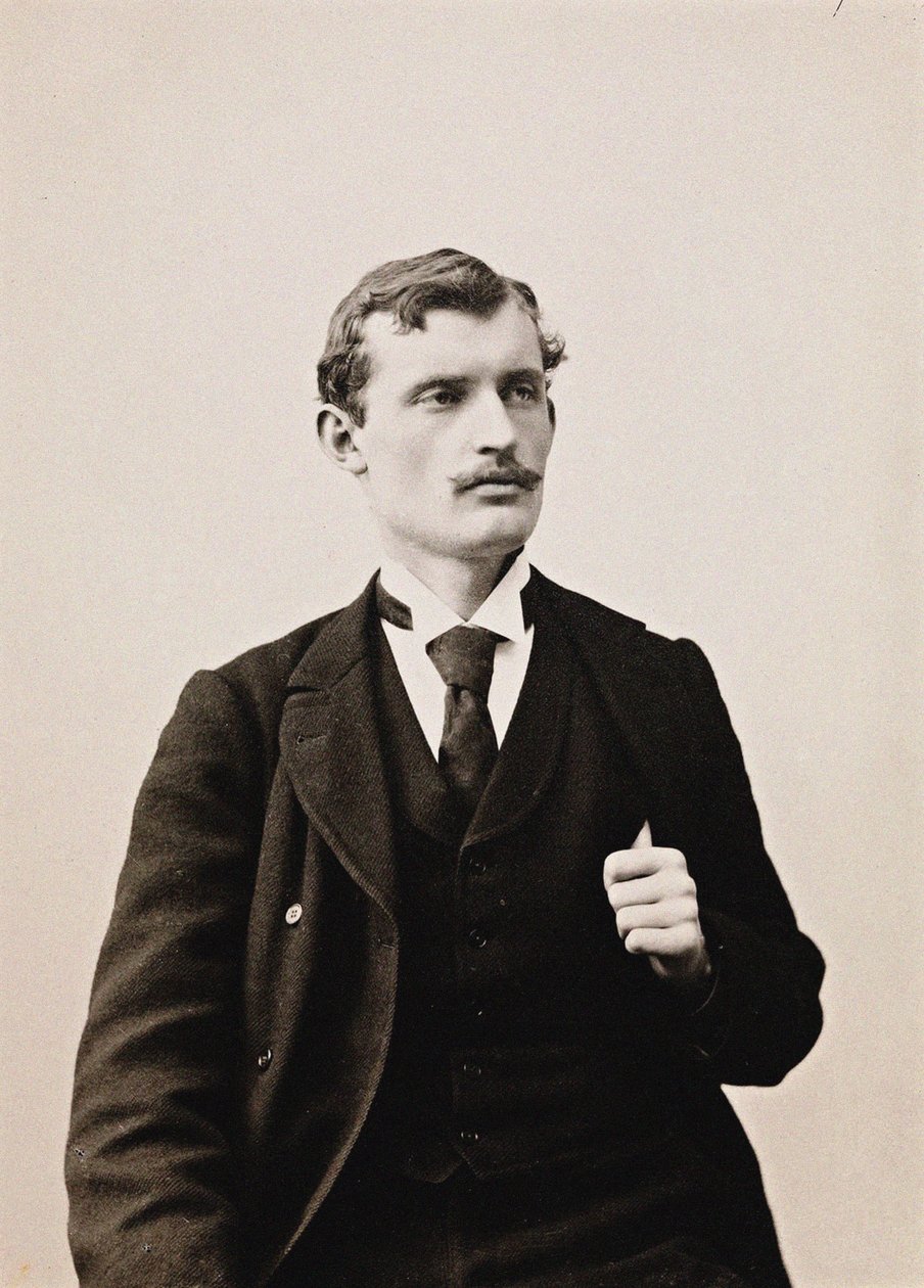 Edvard Munch par Anonymous c. 1889 – Fénykép – Norvég Nemzeti Könyvtár, Oslo alkotó: Unknown photographer