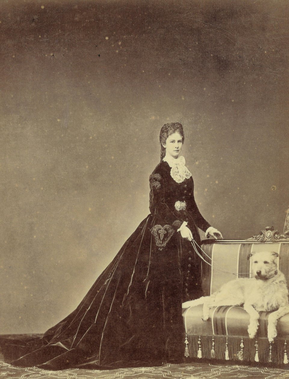 Erzsébet osztrák császárné és magyar királyné (1837. december 24. - 1898. szeptember 10.) (fénykép) alkotó: Unknown photographer