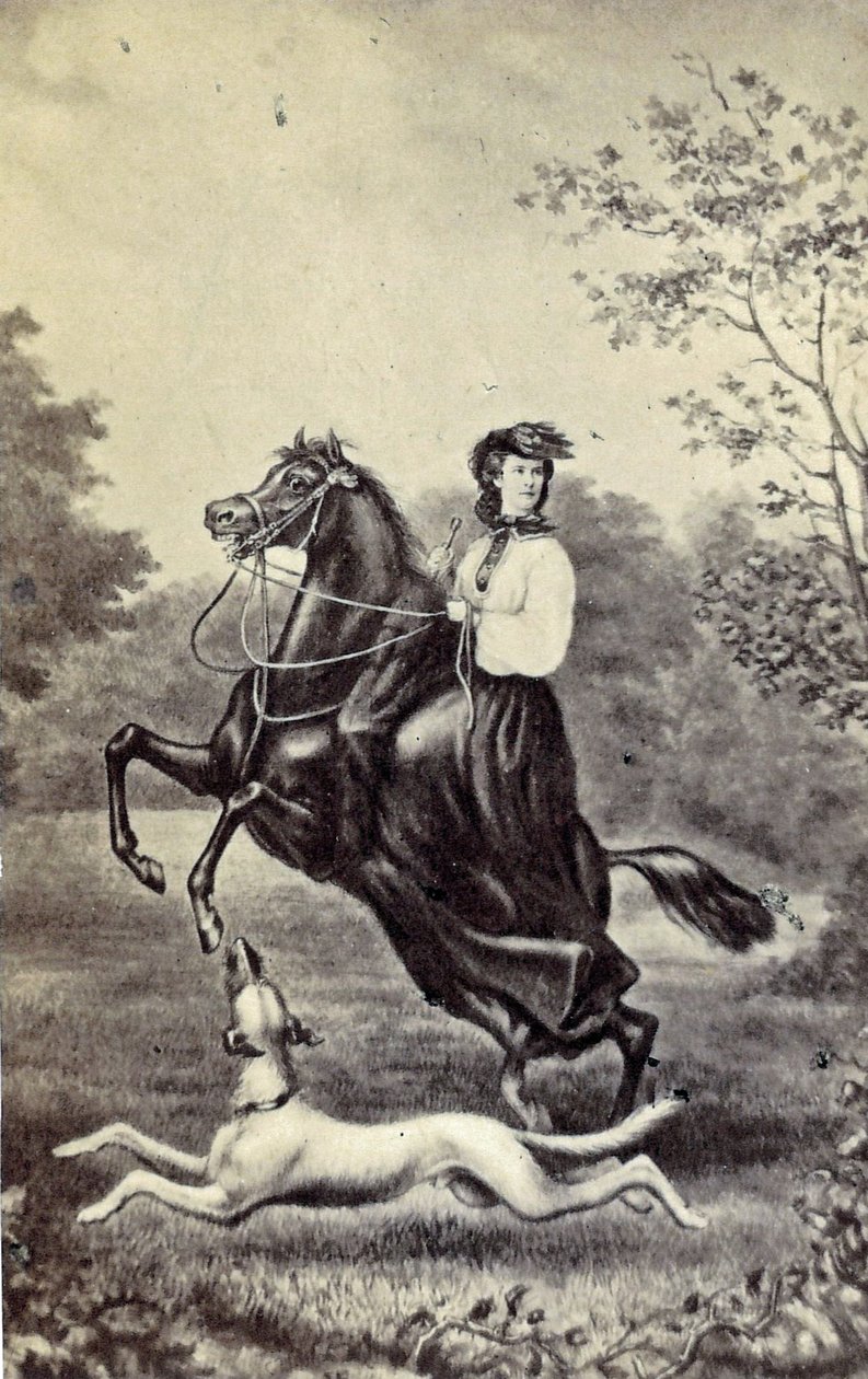 Erzsébet osztrák császárné és magyar királyné (1837. december 24. - 1898. szeptember 10.) (fénykép) alkotó: Unknown photographer