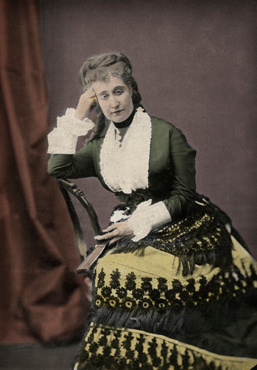 Eugenie de Montijo (1826-1920), III. Napóleon, Franciaország utolsó császárnője felesége. alkotó: Unknown photographer