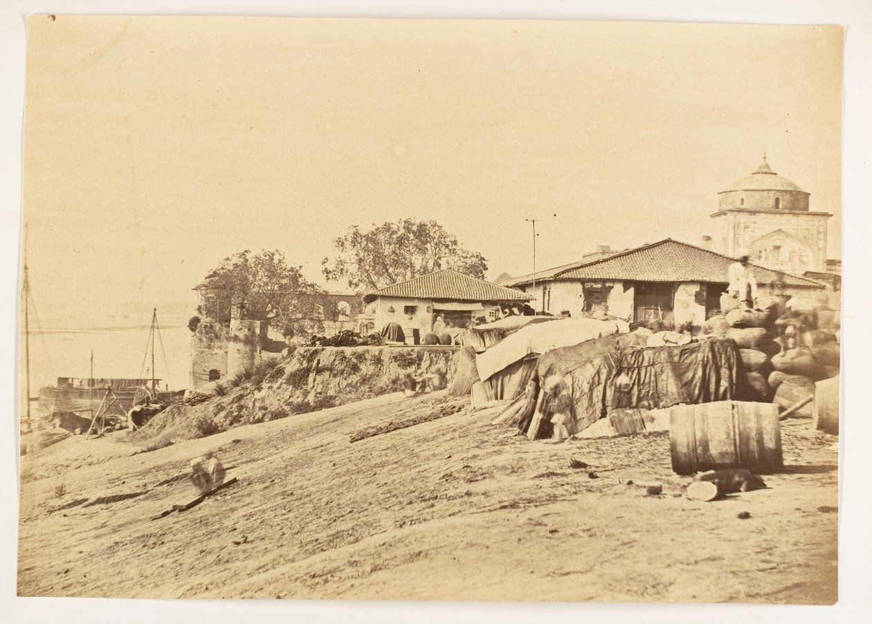 Ghat az allahabadi erődben, India, 1858-61 körül (fotó) alkotó: Unknown photographer