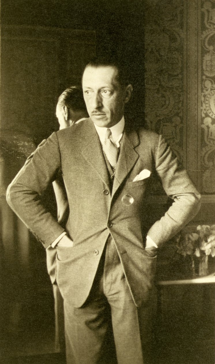 Igor Stravinsky (fekete-fehér fotó) alkotó: Unknown photographer