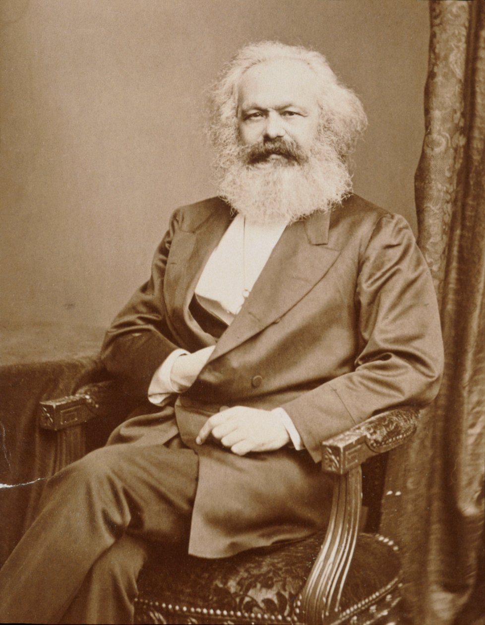 Karl Marx (fotó) alkotó: Unknown photographer