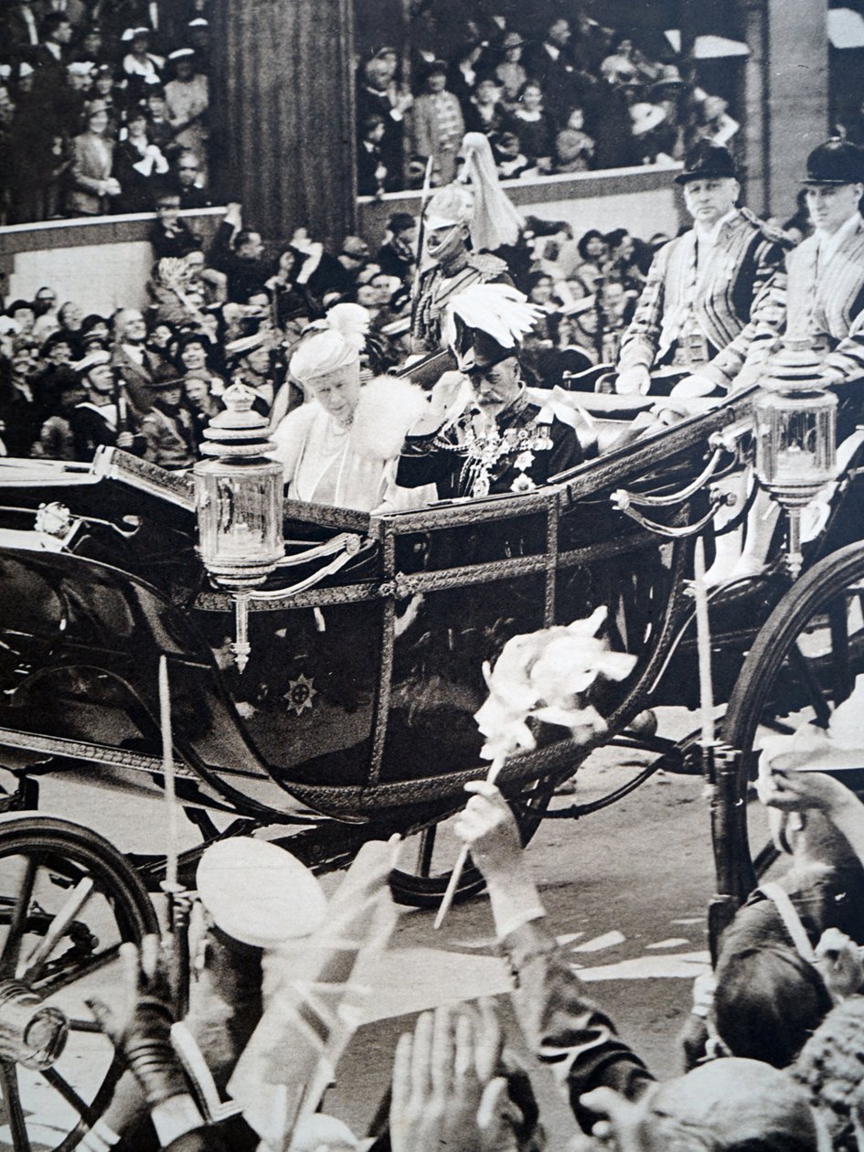 V. György király és Teck Mária alkotó: Unknown photographer
