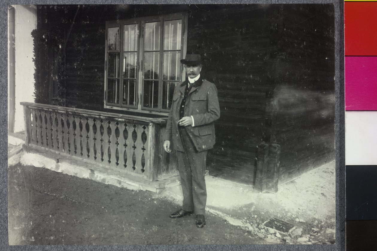 Ladislaus Cavriani az erdei Szent Jakabban alkotó: Unknown photographer