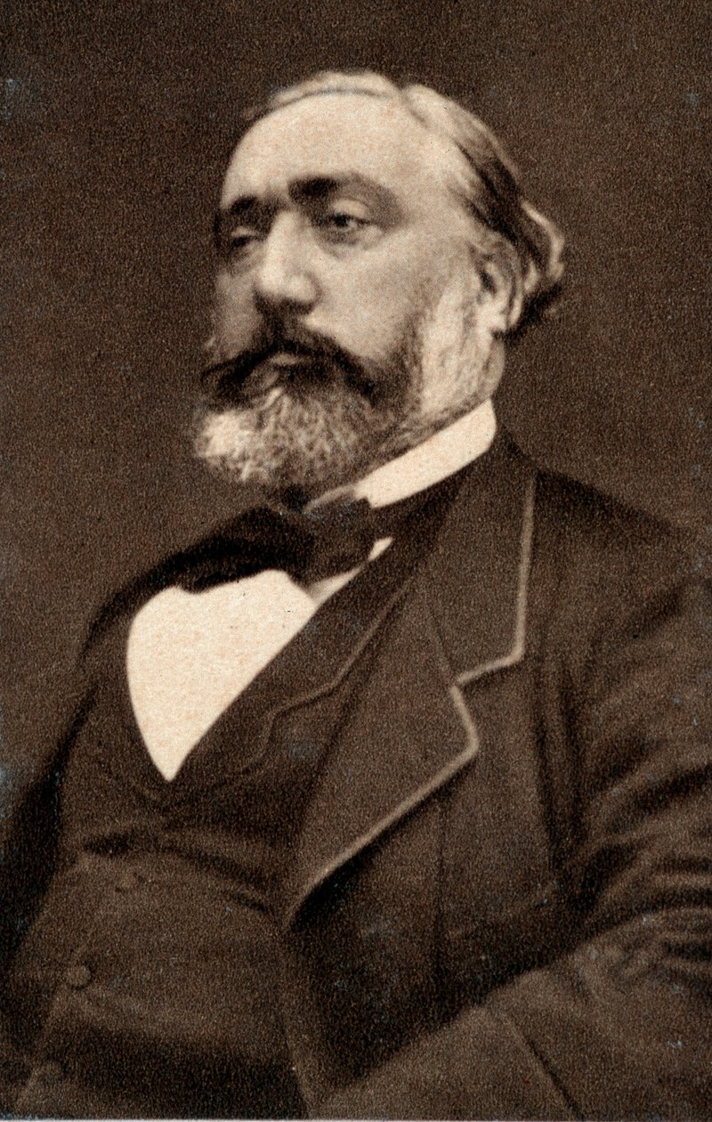 Leon Gambetta 1881-ben. alkotó: Unknown photographer