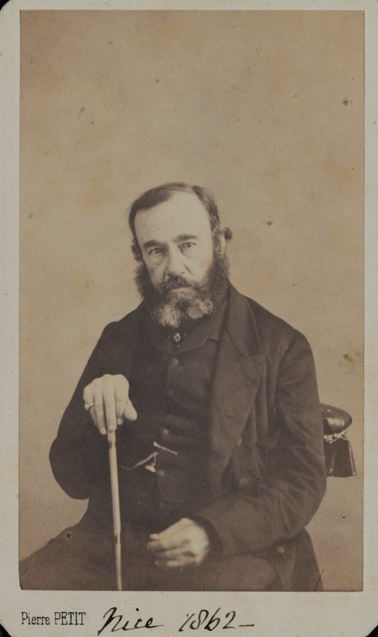 Sir James Outram altábornagy civilben, Nizza, 1862 alkotó: Unknown