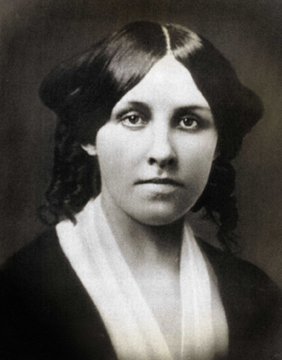 Louisa May Alcott (1832 – Boston 1888), amerikai író. alkotó: Unknown photographer