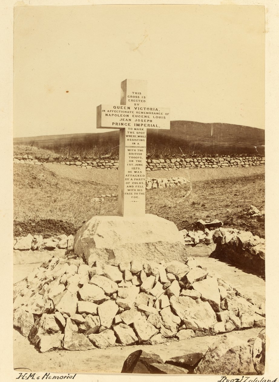 Emlékmű a császári hercegnek, 1881 alkotó: Unknown photographer