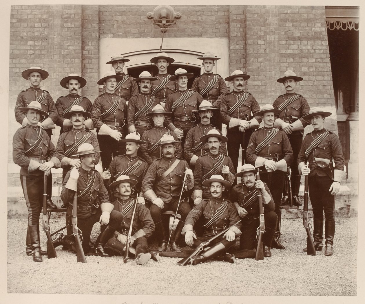 North West Mounted Police, Chelsea Barracks, Diamond Jubilee alkotó: Unknown photographer
