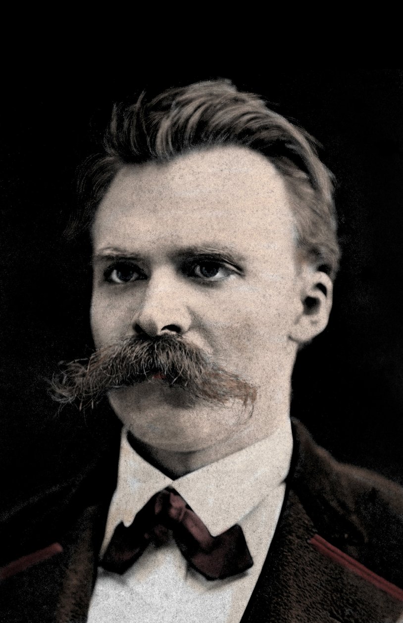 Friedrich Nietzsche (1844-1900) portréja alkotó: Unknown photographer