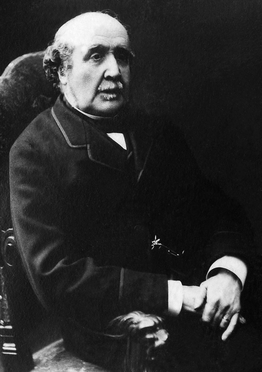 Albert, Broglie hercege (1821-1901), francia történész és politikus portréja. alkotó: Unknown photographer
