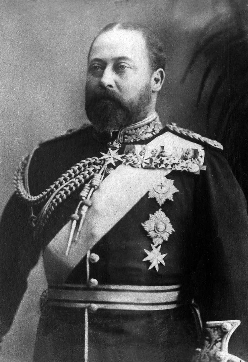 Albert Edward walesi herceg, majd Nagy-Britannia és Írország angol királyának portréja VII. Edward néven (1841-1910). alkotó: Unknown photographer
