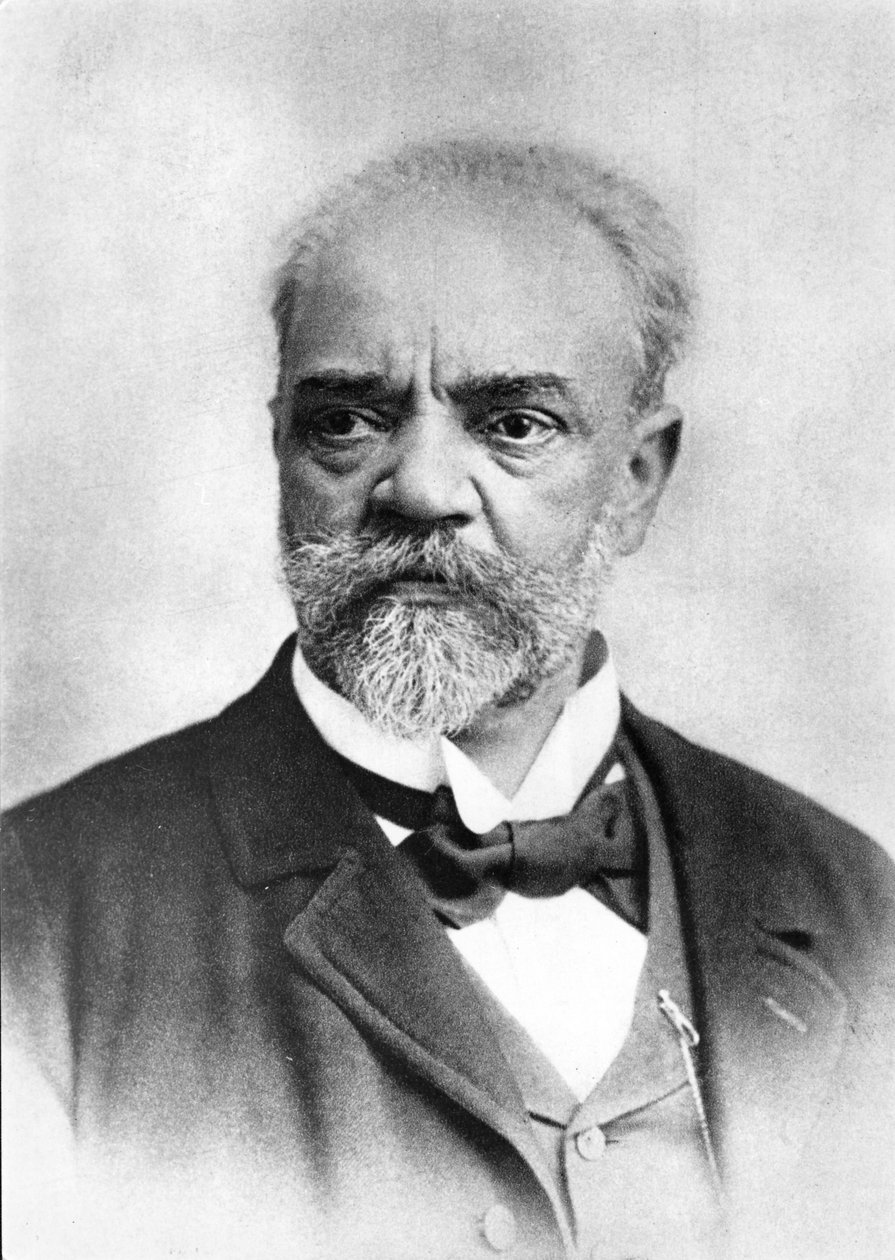 Anton (Antonin) Dvorak (1841 - 1904), cseh zeneszerző portréja. alkotó: Unknown photographer