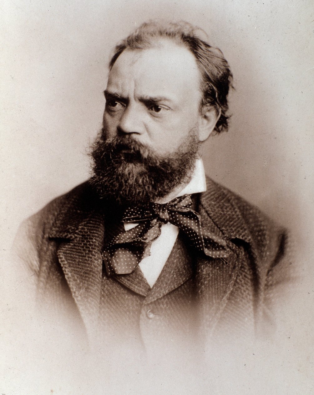 Antonin Dvorak (1841-1901) angol zeneszerző portréja 19. század. Bologna, polgári bibliográfiai múzeum alkotó: Unknown photographer