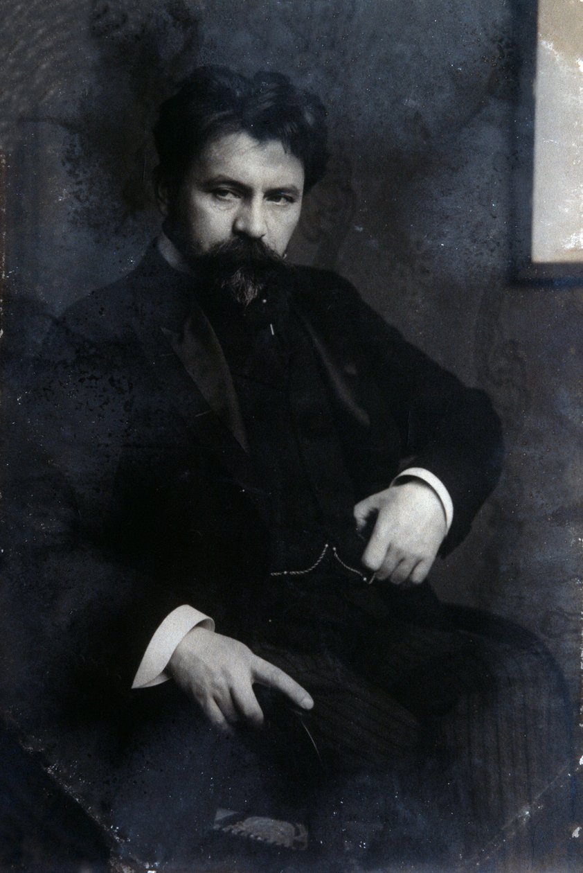 Arthur Nikisch portréja (f/w fotó) alkotó: Unknown photographer